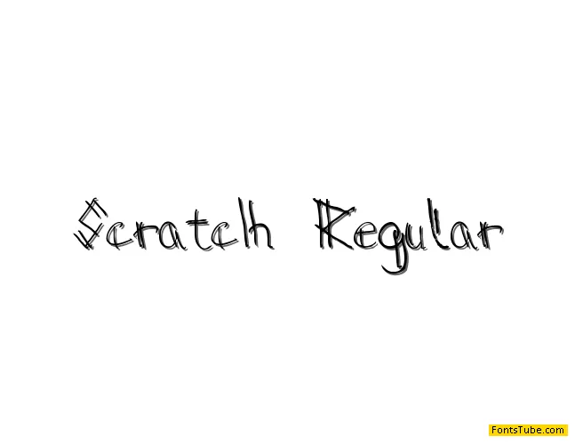 Sctatch Font