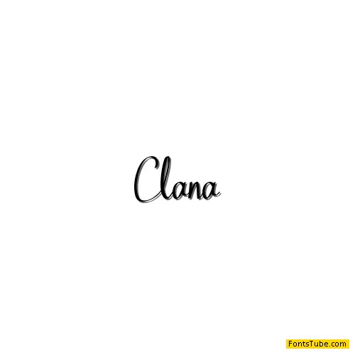Clana Font