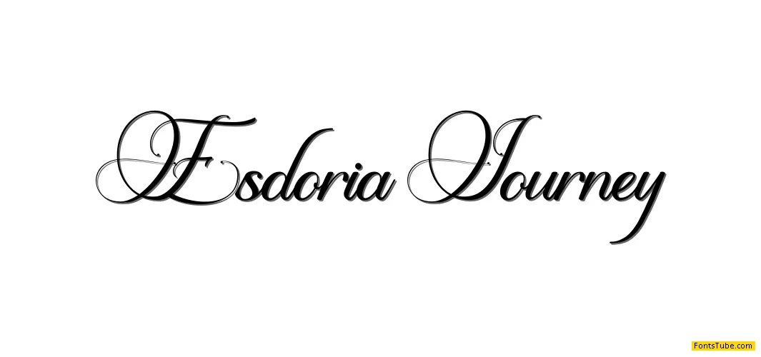 Esdoria Journey Font