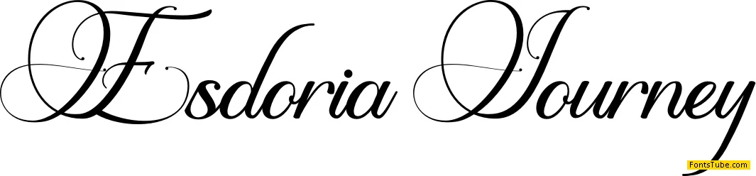 Esdoria Journey Font