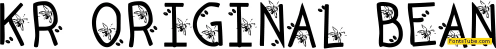 KR Original Bean Font