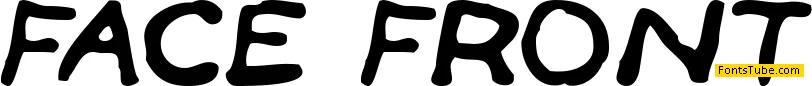 Face Front Font