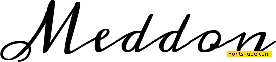Meddon Font
