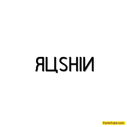 Rushin Font
