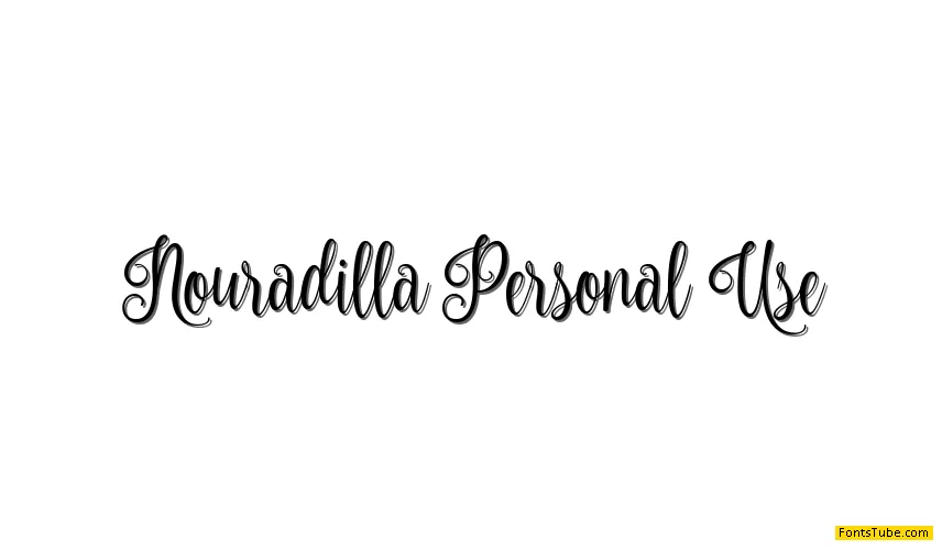Nouradilla Font