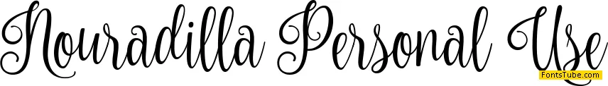 Nouradilla Font