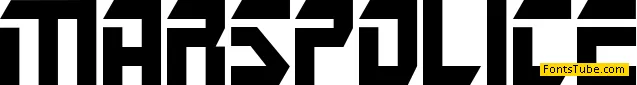 Mars Police Font Family