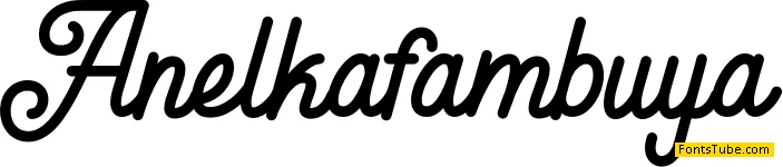 Anelka Fambuya Font
