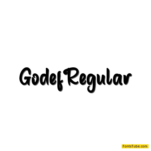 Godef Font