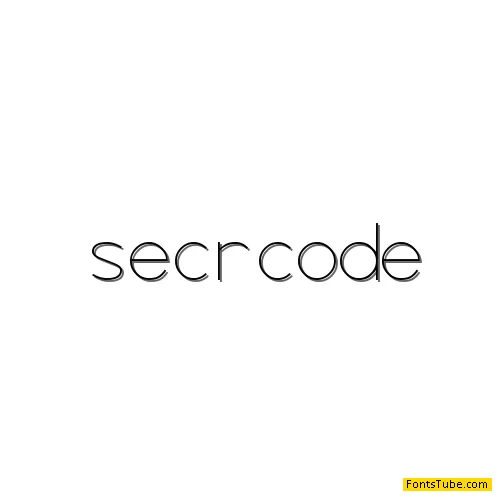 Secret Code Font