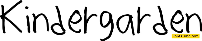 Kindergarden Font