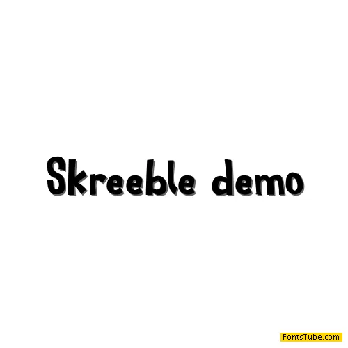 SKREEBLE Font