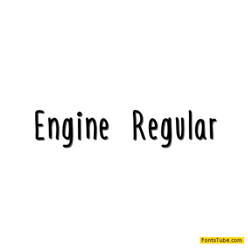 Engine Font Family