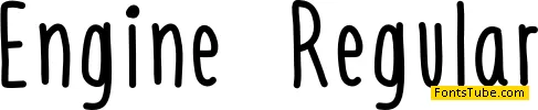 Engine Font Family
