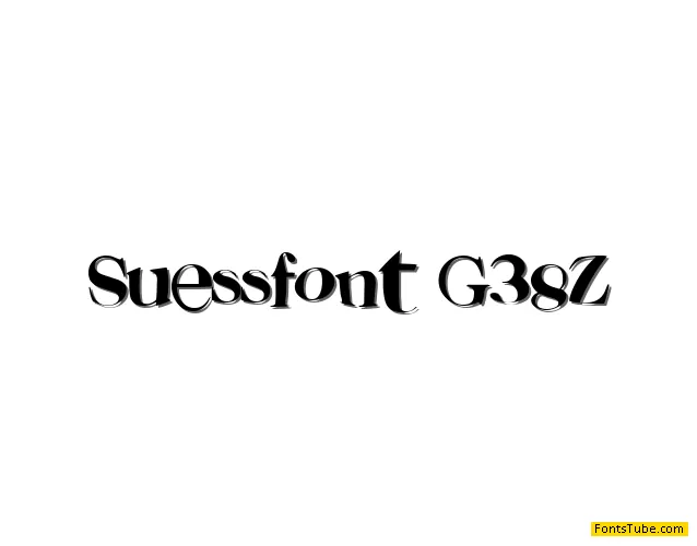SuessFont