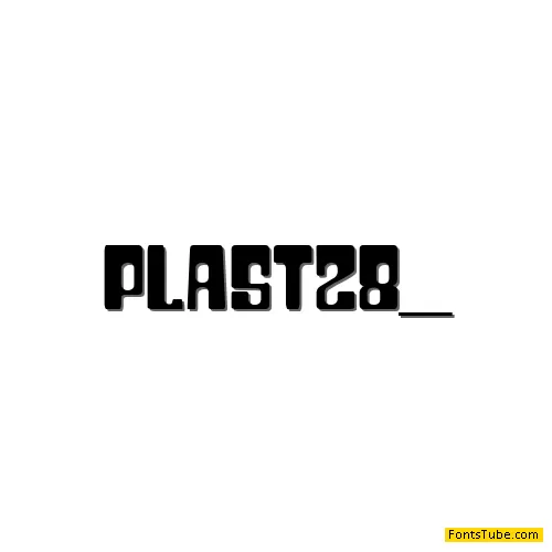 Plastic Font Family