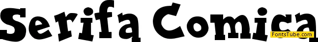 Serifa Comica Font