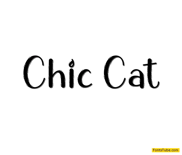 Chic Cat Font