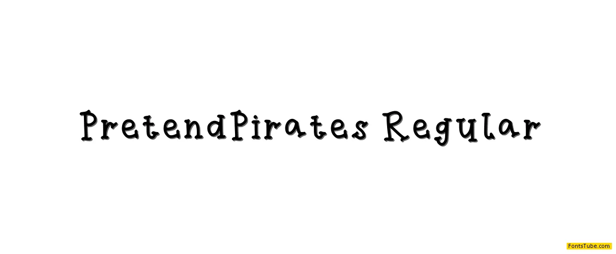 Pretend Pirates Font Family