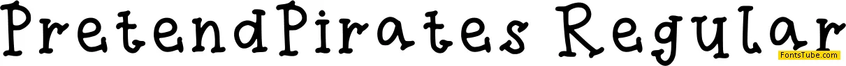 Pretend Pirates Font Family