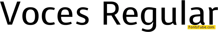 Voces Font