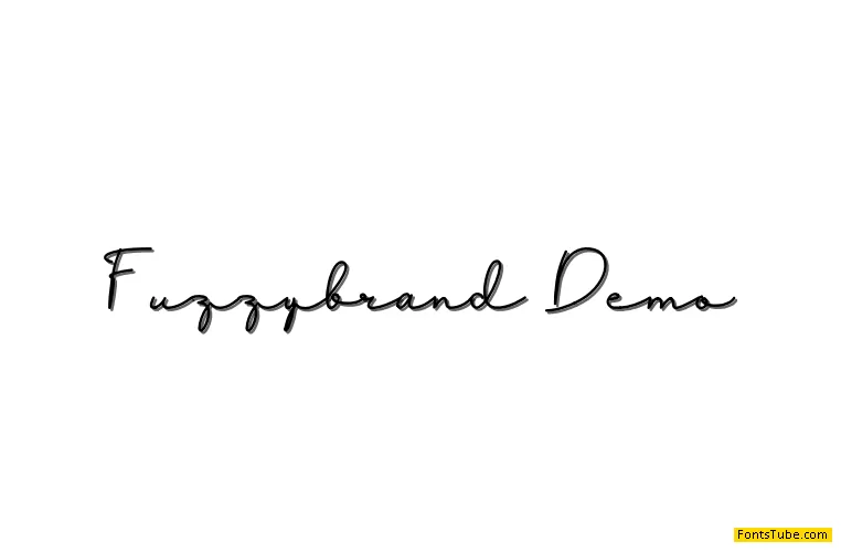 Fuzzybrand Font