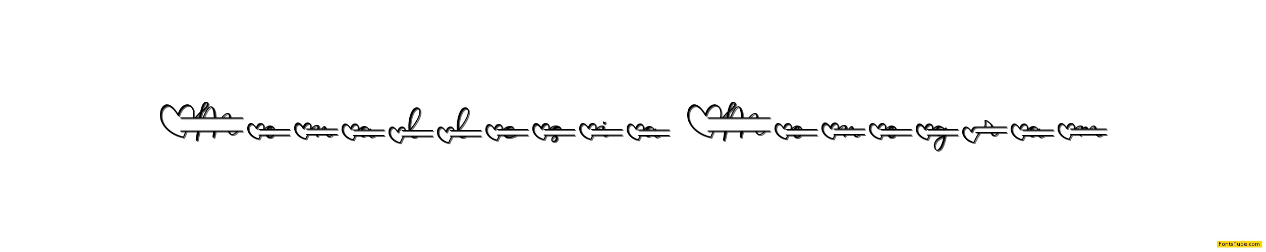 Monallesia Monogram Font