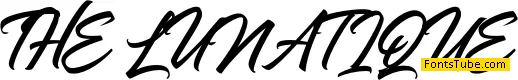 The Lunatique Font