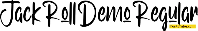 Jack Roll Demo Font