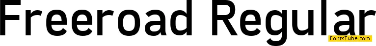 Freeroad Font Family