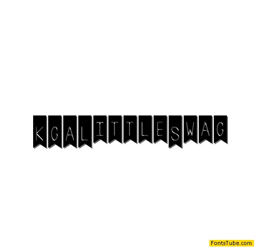 KG A Little Swag Font