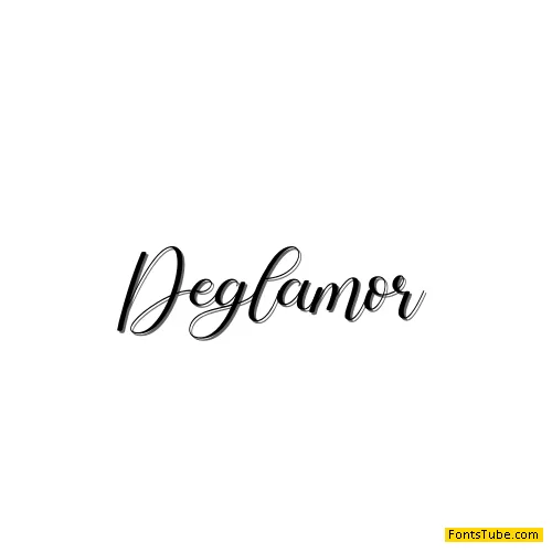 Deglamor Font