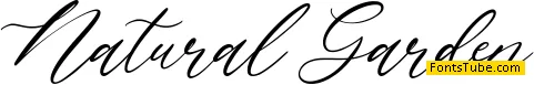 Natural Garden Font