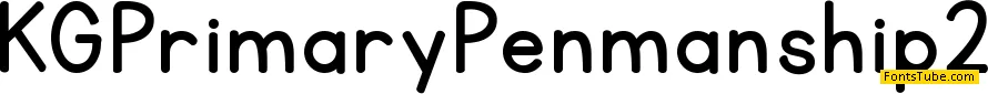 KG Primary Font Family