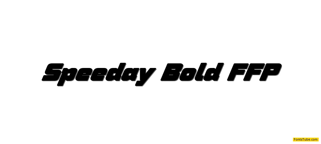 Speeday Font Family