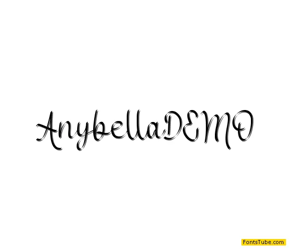 Anybella - Personal Use Font
