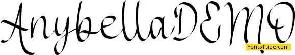 Anybella - Personal Use Font