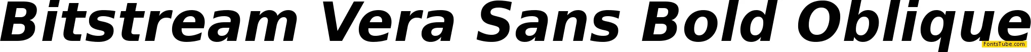 Bitstream Vera Sans Font Family