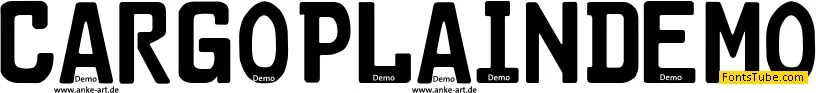 Car-Go Plain 3.1 Demo Font