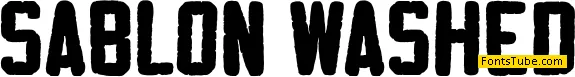 Sablon Washed Font Family