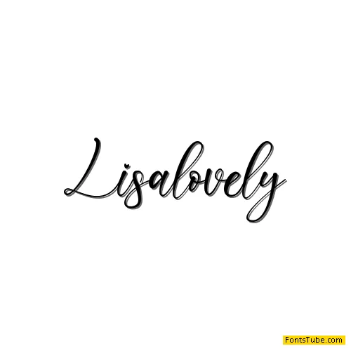 lisalovely Font