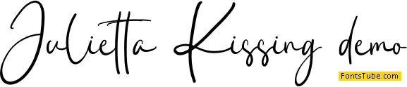 Julietta Kissing Font