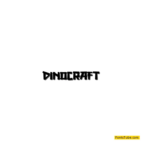 DINOCRAFT Font