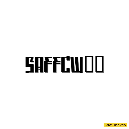 Saffron Font