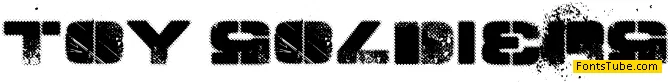 TOY SOLDIERS Font