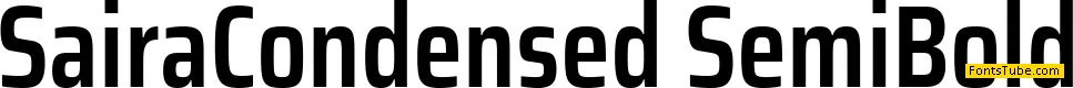 Saira Condensed Font Family