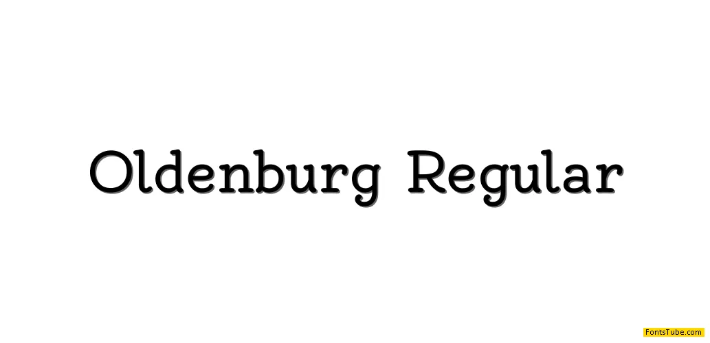 Oldenburg Font