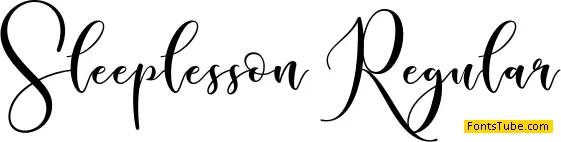Sleeplesson Font Family