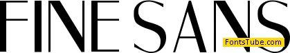 Fine Sans Font