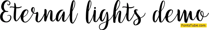 Eternal Lights Font